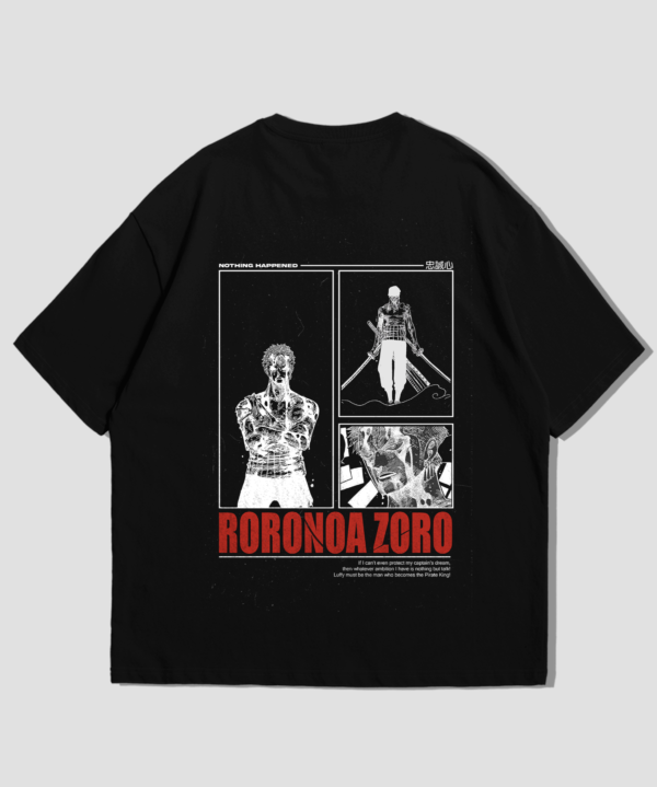 Roronoa Zoro – Oversized One Piece Anime T-Shirt