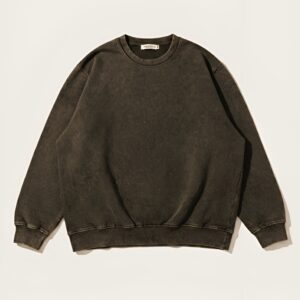 Earth Brown Vintage Wash Sweatshirt