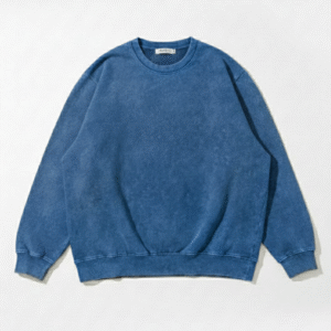 Urban Blue Distressed Sweatshirt