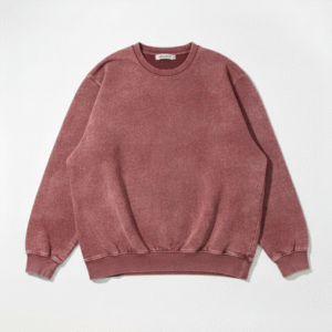 Distressed Rosewood Crewneck Sweatshirt