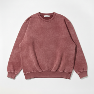 Distressed Rosewood Crewneck Sweatshirt