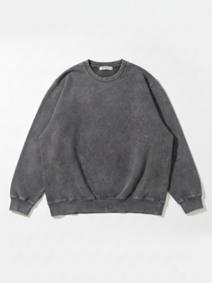 Charcoal Grey Vintage Wash Sweatshirt