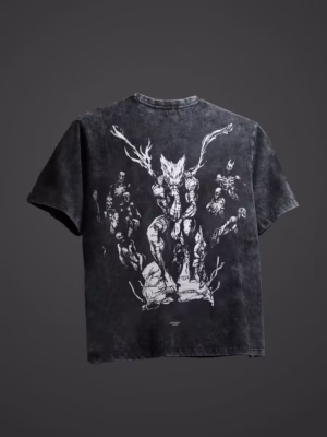 The "Hero Hunter" Acid Wash Tee