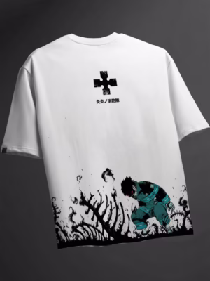 Devil's Footprints: Shinra - Fire Force Oversized T-Shirt