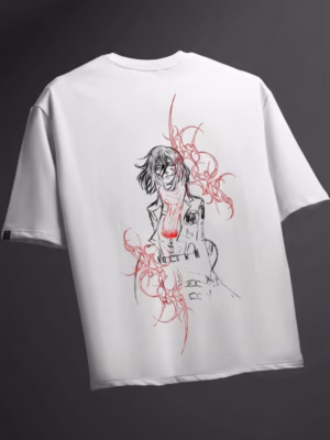 Mikasa's Aura - Attack on Titan Oversized T-Shirt